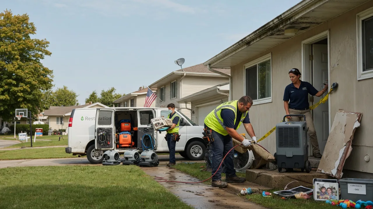 Water Damage Restoration in Davisville, WV near me